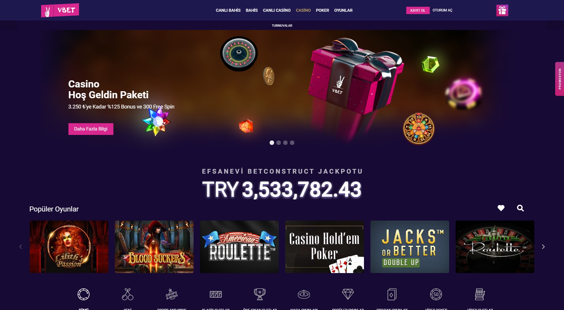 Vbet casino