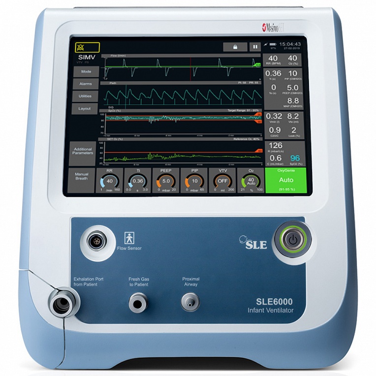 Дополнительное фото Аппарат ИВЛ для новорожденных SLE 6000