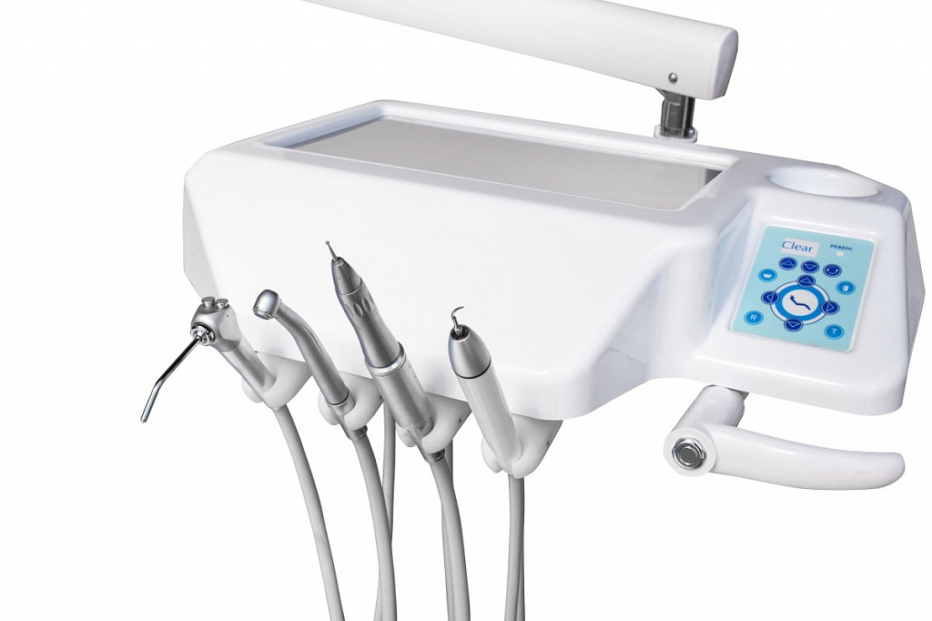 Дополнительное фото Стоматологическая установка «Клер» комплектация с нижней подачей инструментов