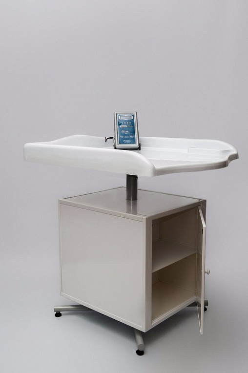 Дополнительное фото Весы электронные для новорожденных и детей до полутора лет с функцией пеленального стола «ВЭНД -01 «МАЛЫШ» -15-С-5-И-Д-А-СТ»