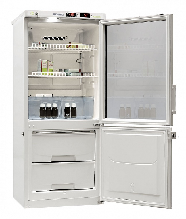 Дополнительное фото Холодильник комбинированный лабораторный ХЛ-250 л