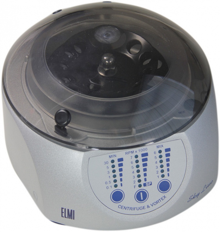Дополнительное фото Центрифуга-встряхиватель медицинская серии СМ: СМ-70М-07 (ELMI СМ-70М-07 в комплекте с ротором Mix Rotor)