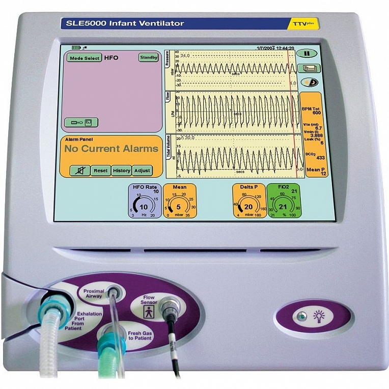 Дополнительное фото Аппарат ИВЛ для новорожденных SLE 5000